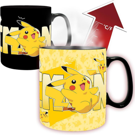 POKEMON - Mug Heat Change - 460 ml - Pikachu - cardboard box