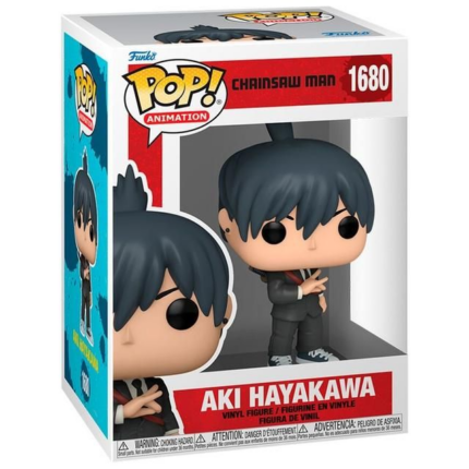 Funko POP Animation Chainsaw Man Aki Hayakawa Vinyl Figure