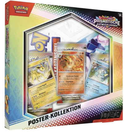 Pokémon-Sammelkartenspiel Poster-Kollektion Karmesin & Purpur – Prismatische Entwicklungen
