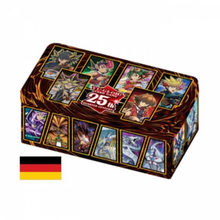 Konami Yu-Gi-Oh! 25th Anniversary Tin Dueling Heroes 1st Ed. DE