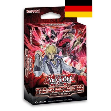 Konami Yu-Gi-Oh! Structure Deck Crimson King DE