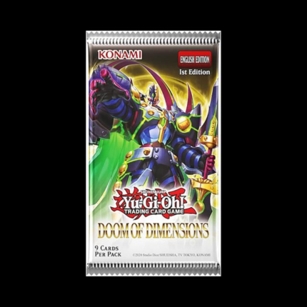 Konami Yu-Gi-Oh TCG : Doom Of Dimensions Booster Pack